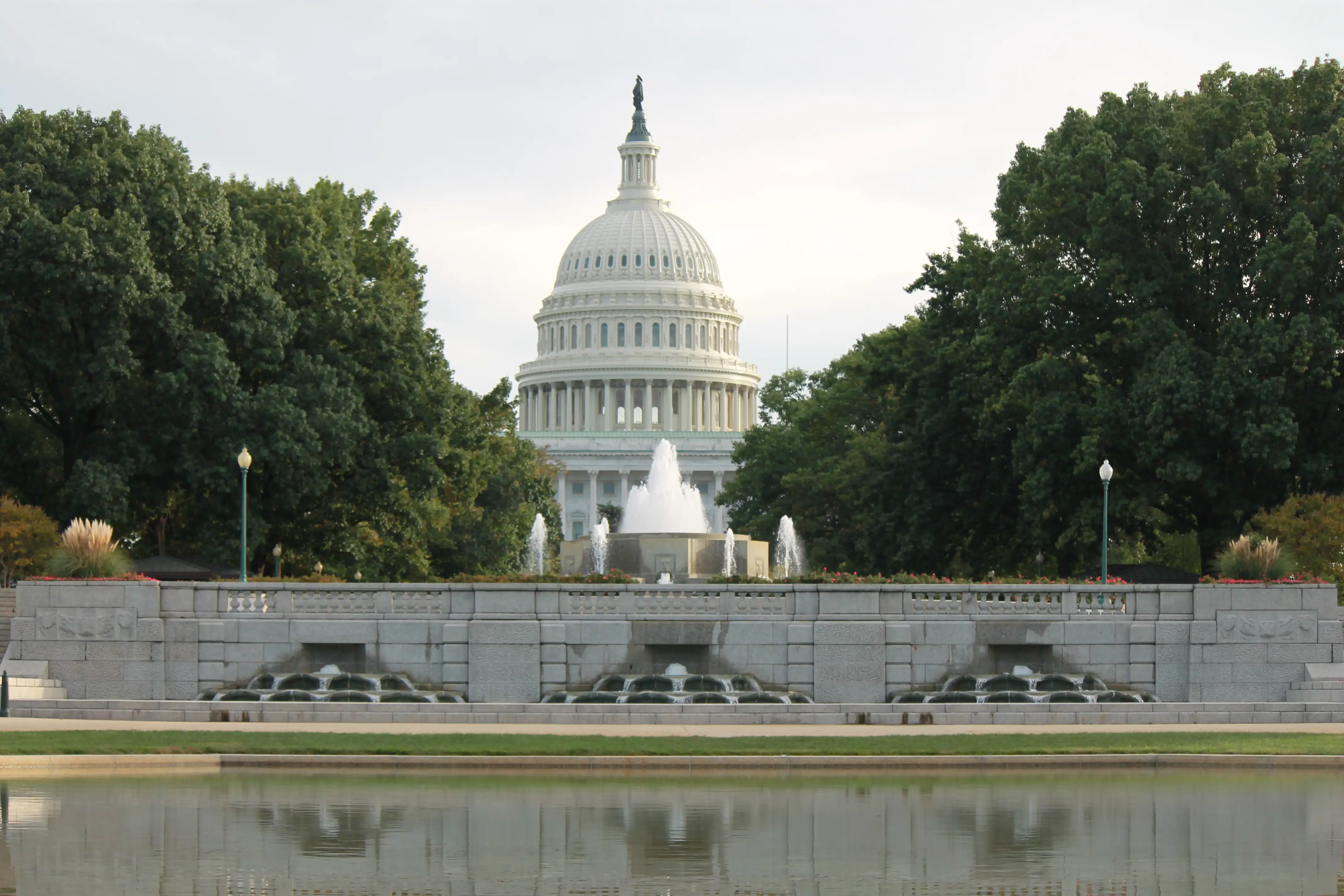 The Capitol building in Washington DC